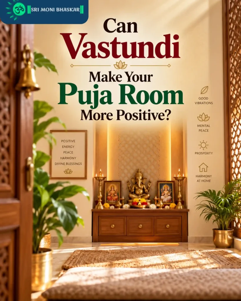 Can Vastu Make Your Puja Room More Positive?