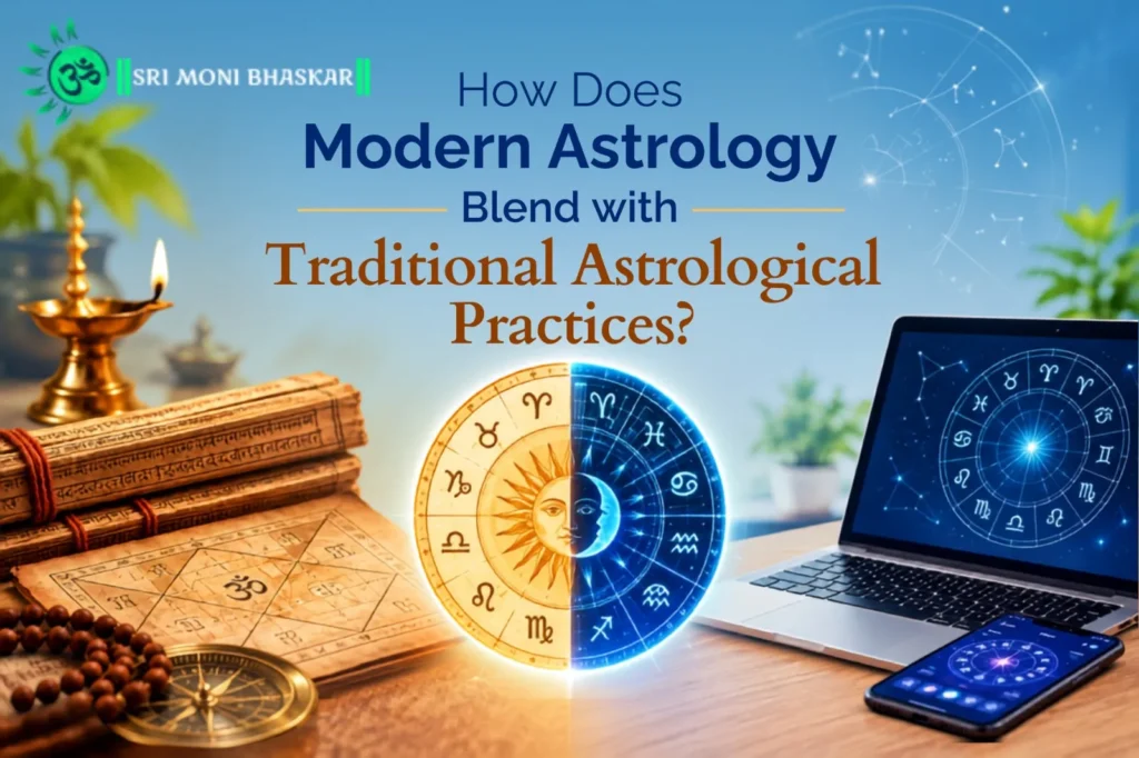 How Does Modern Astrology Blend with Traditional Astrological Practices?